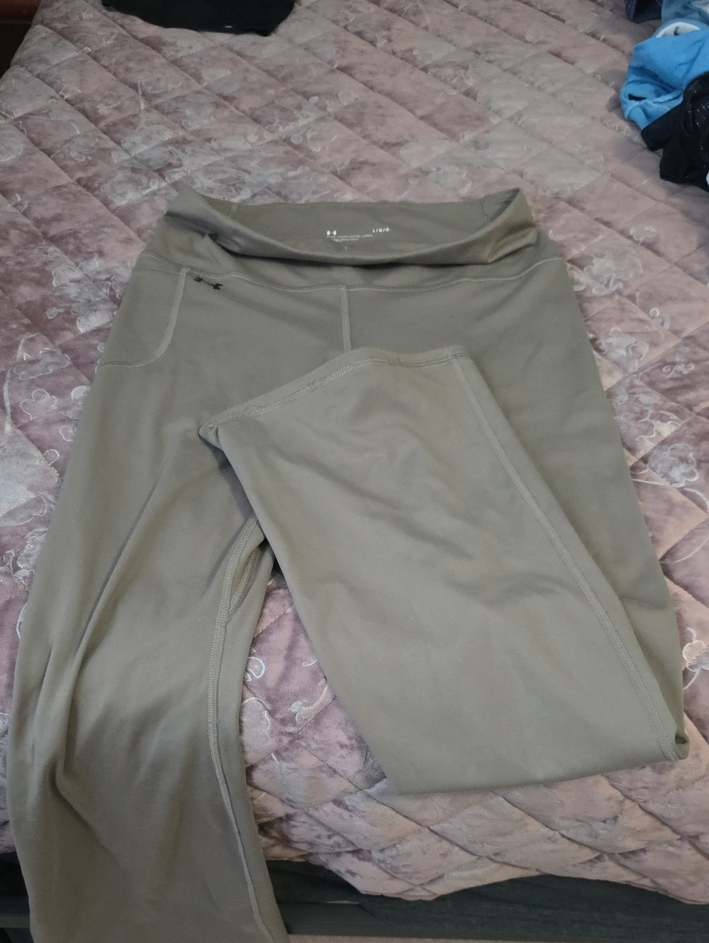 Under Armour Olive Green Wide Leg Leggings